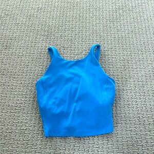 Lululemon High Neck Align Tank - Size 2 - Blue